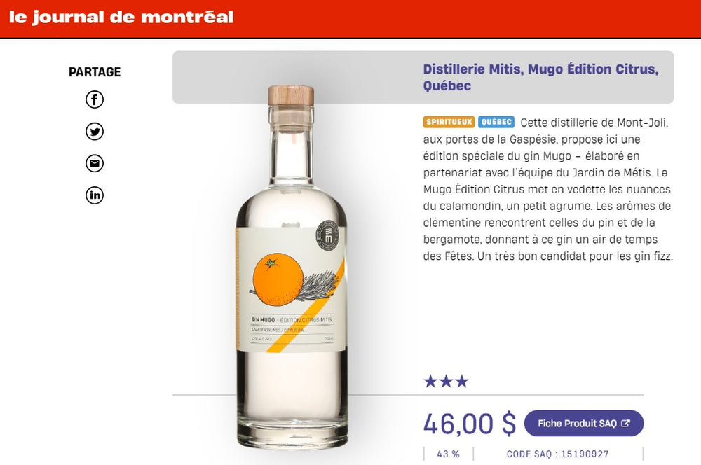 Journal de Montréal - Décembre 2023